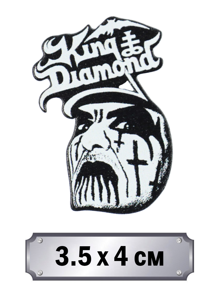 Магнит King Diamond - фото 1 - rockbunker.ru