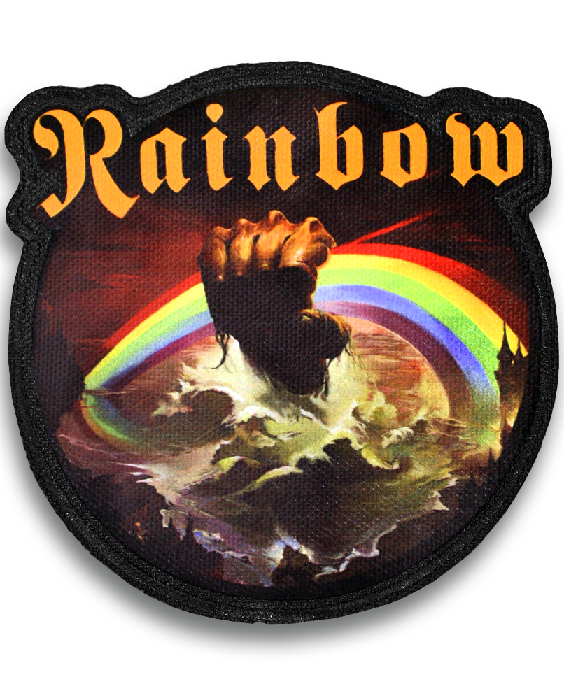 Нашивка Rock Merch VIP Rainbow - фото 1 - rockbunker.ru