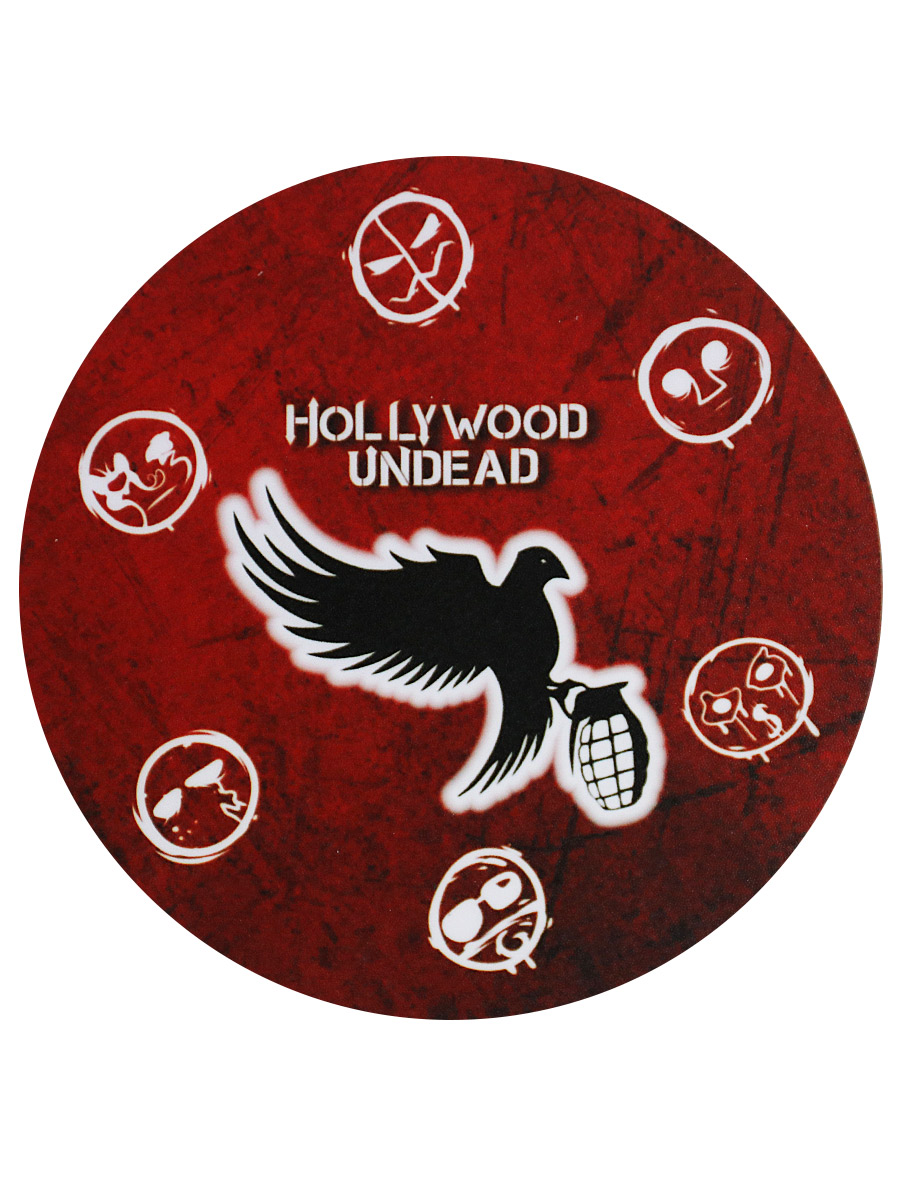 Костер-подставка Hollywood Undead - фото 2 - rockbunker.ru