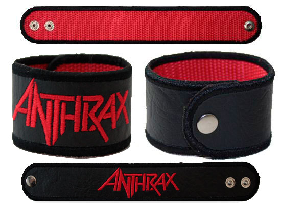 Браслет RockMerch Anthrax - фото 1 - rockbunker.ru