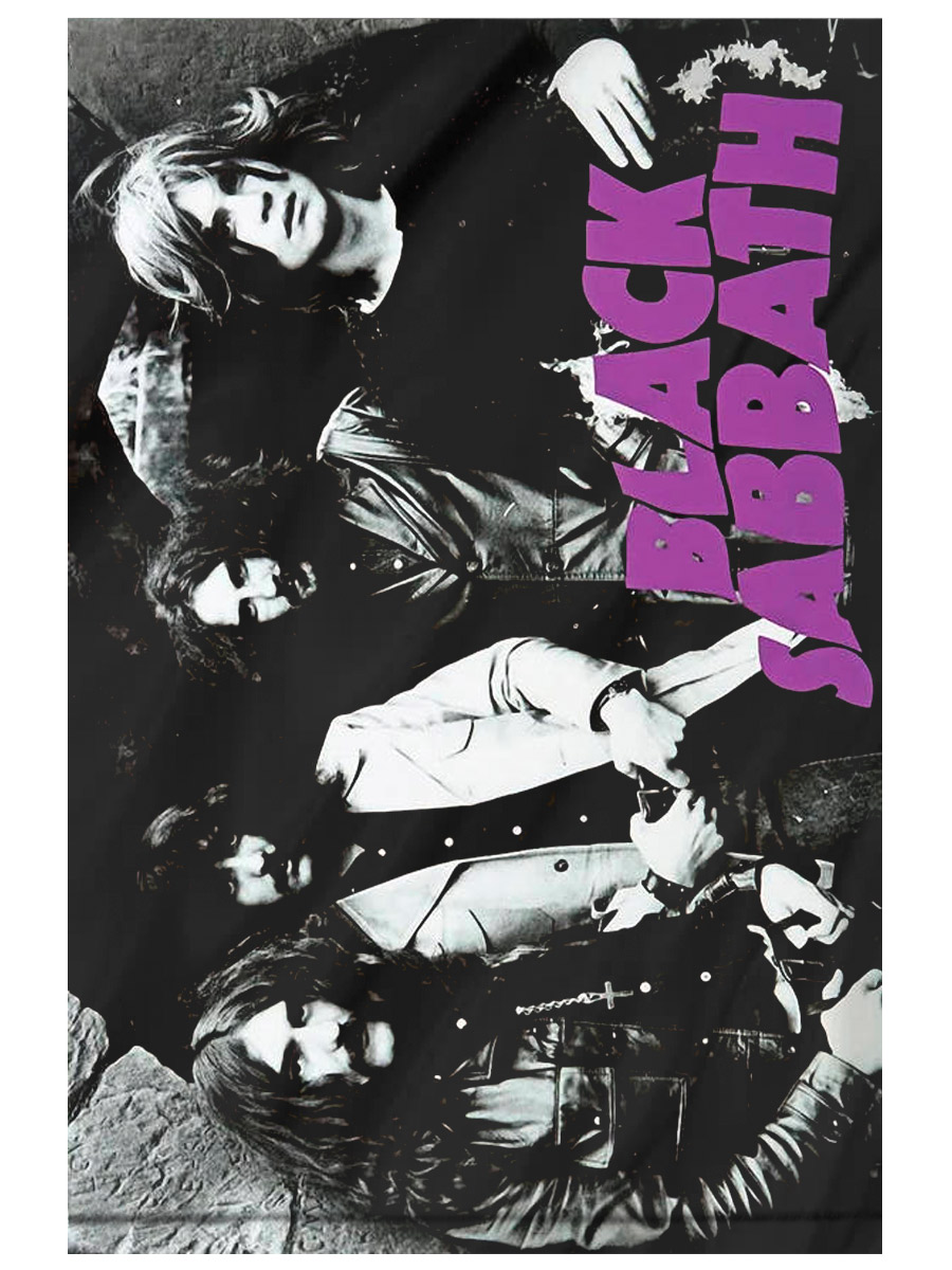 Флаг Black Sabbath - фото 1 - rockbunker.ru