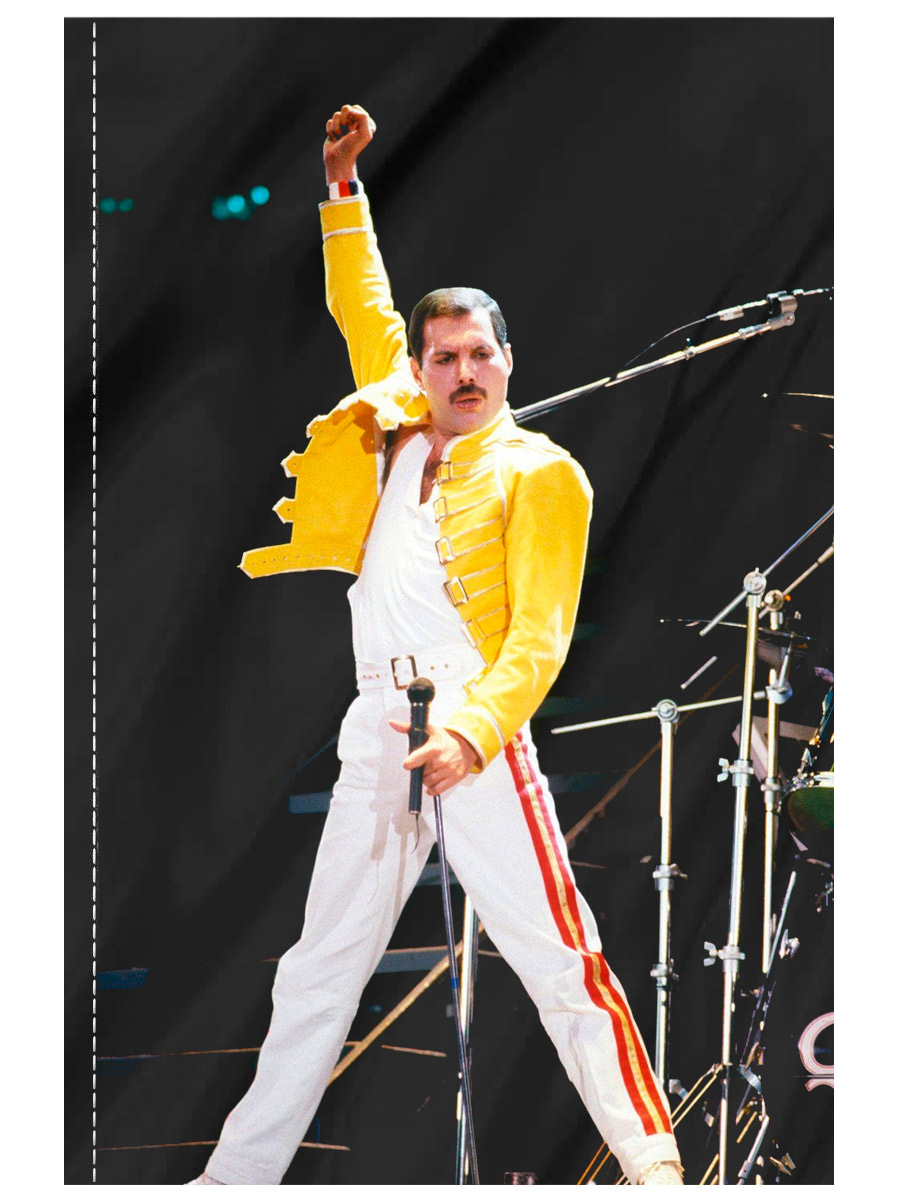 Флаг Freddie Mercury  - фото 1 - rockbunker.ru