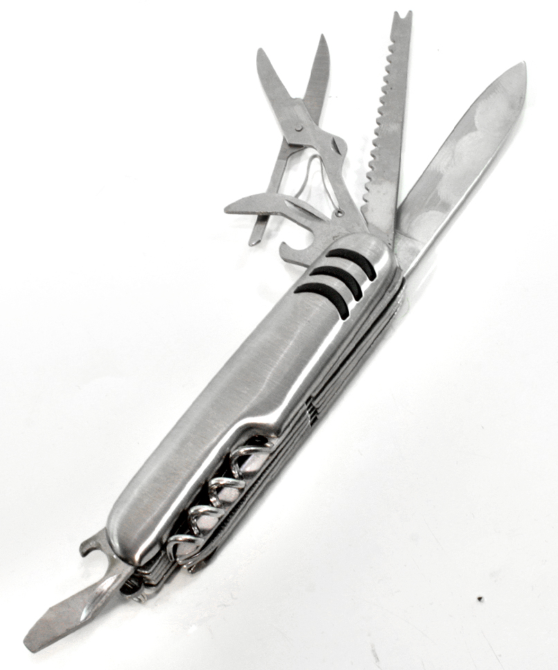 Нож многофункциональный Stainless - фото 4 - rockbunker.ru