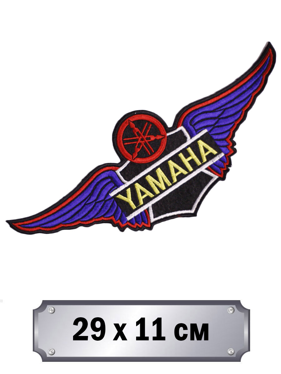 Термонашивка Yamaha - фото 1 - rockbunker.ru