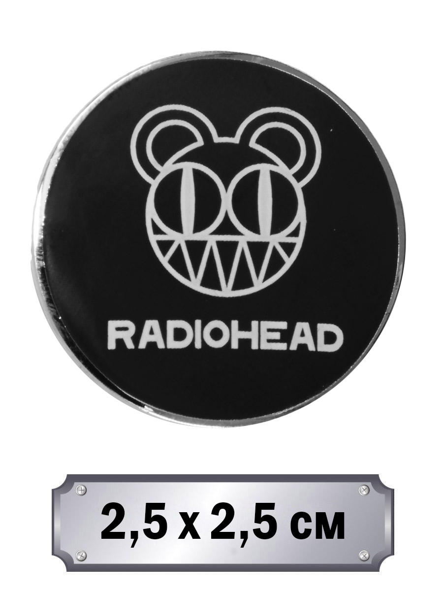 Значок Radiohead - фото 1 - rockbunker.ru