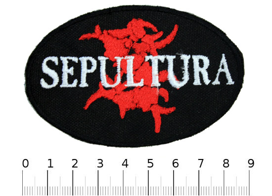 Нашивка RockMerch Sepultura - фото 1 - rockbunker.ru