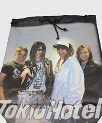 Торба Tokio Hotel из кожзаменителя - фото 1 - rockbunker.ru