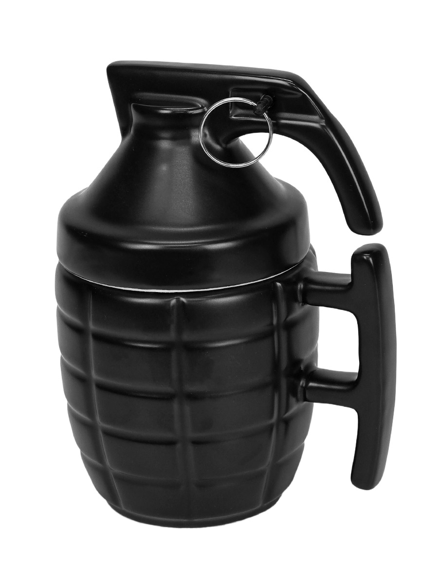 Кружка Керамическая Граната - фото 3 - rockbunker.ru