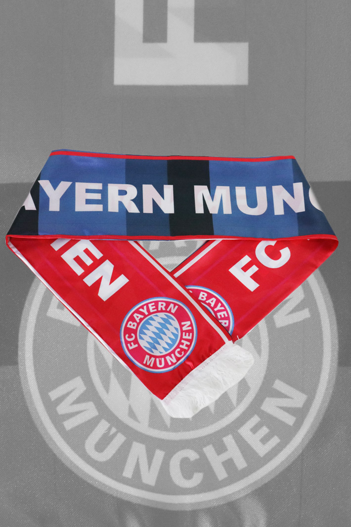 Шарф летний Bayern München - фото 1 - rockbunker.ru