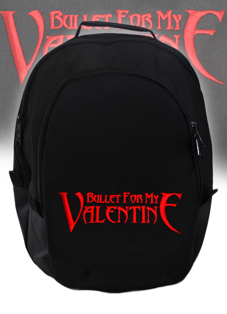 Рюкзак Bullet For My Valentine текстильный - фото 1 - rockbunker.ru