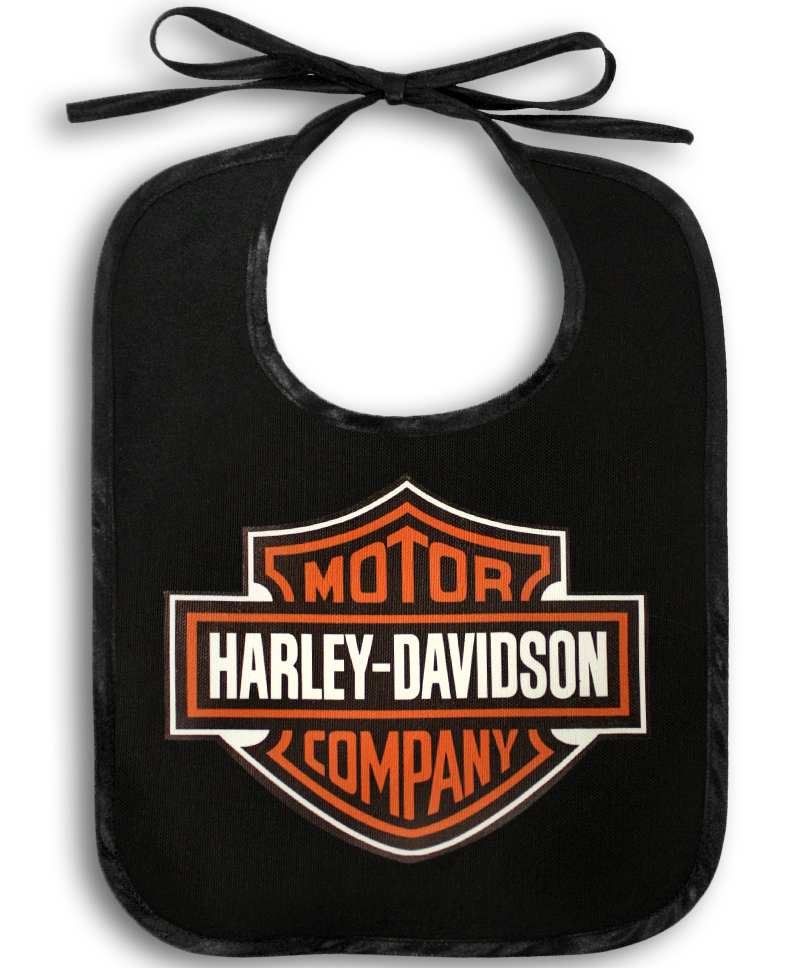 Слюнявчик Harley Davidson - фото 1 - rockbunker.ru