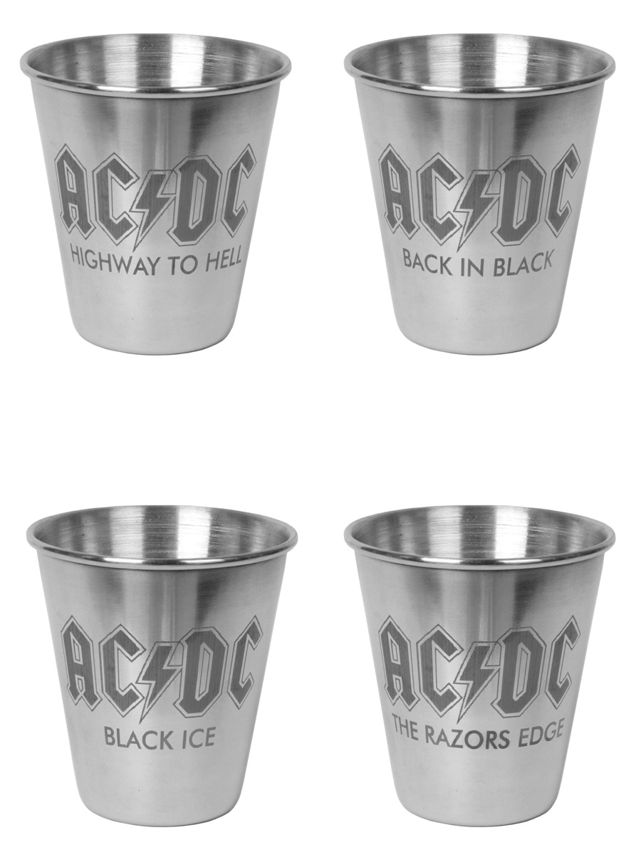 Набор стаканов походный RockMerch AC DC - фото 6 - rockbunker.ru