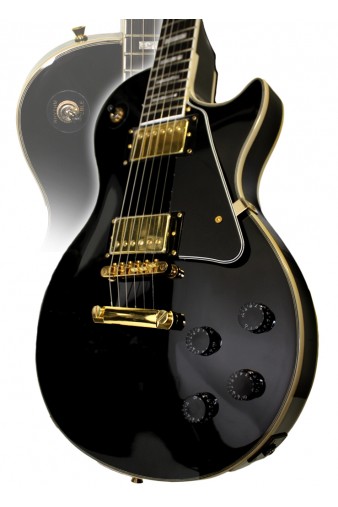 Электрогитара Gibson Les Paul Custom чёрная - фото 5 - rockbunker.ru