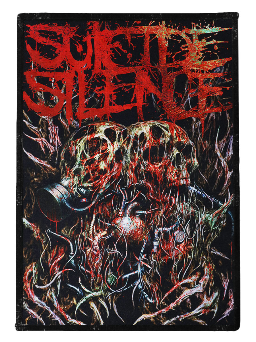 Нашивка на спину RockMerch Suicide Silence - фото 1 - rockbunker.ru