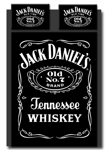 Постельное белье Jack Daniels - фото 1 - rockbunker.ru