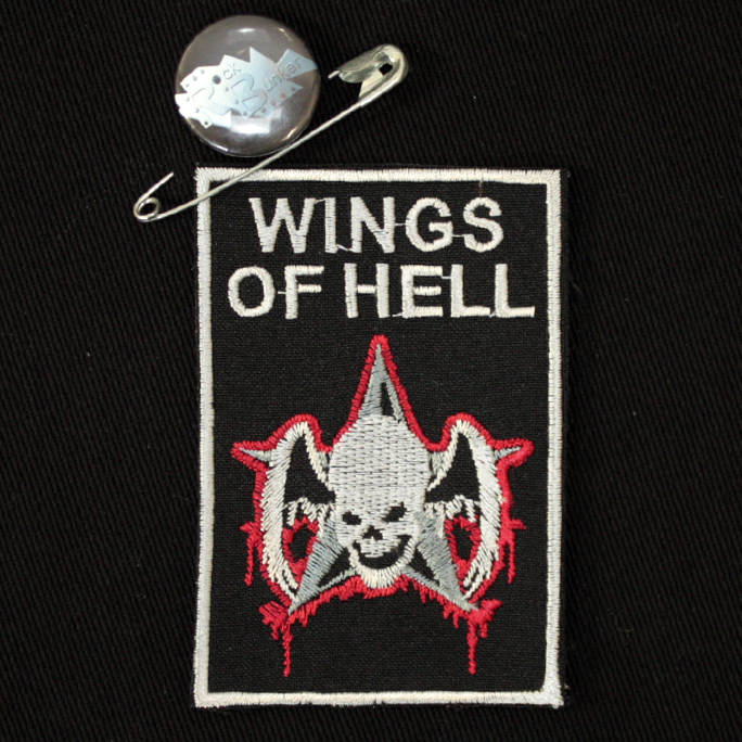 Нашивка Wings of Hell - фото 1 - rockbunker.ru