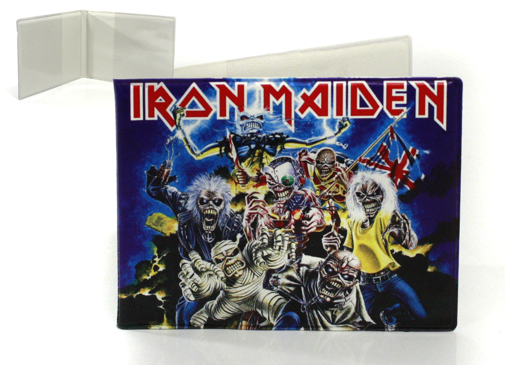 Обложка RockMerch Iron Maiden для студенческого билета - фото 1 - rockbunker.ru