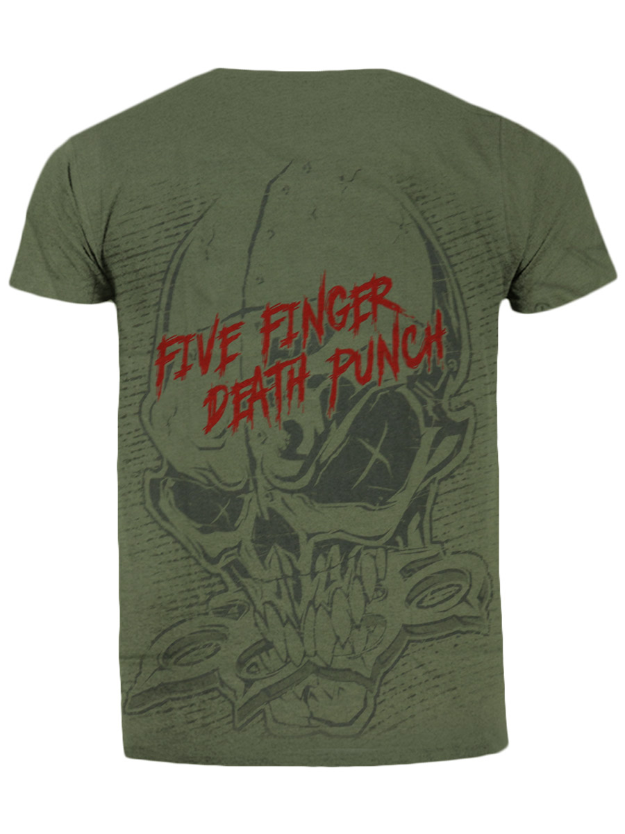 Футболка Five Finger Death Punch - фото 2 - rockbunker.ru