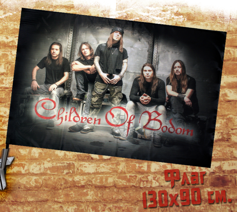 Флаг Children of Bodom - фото 1 - rockbunker.ru