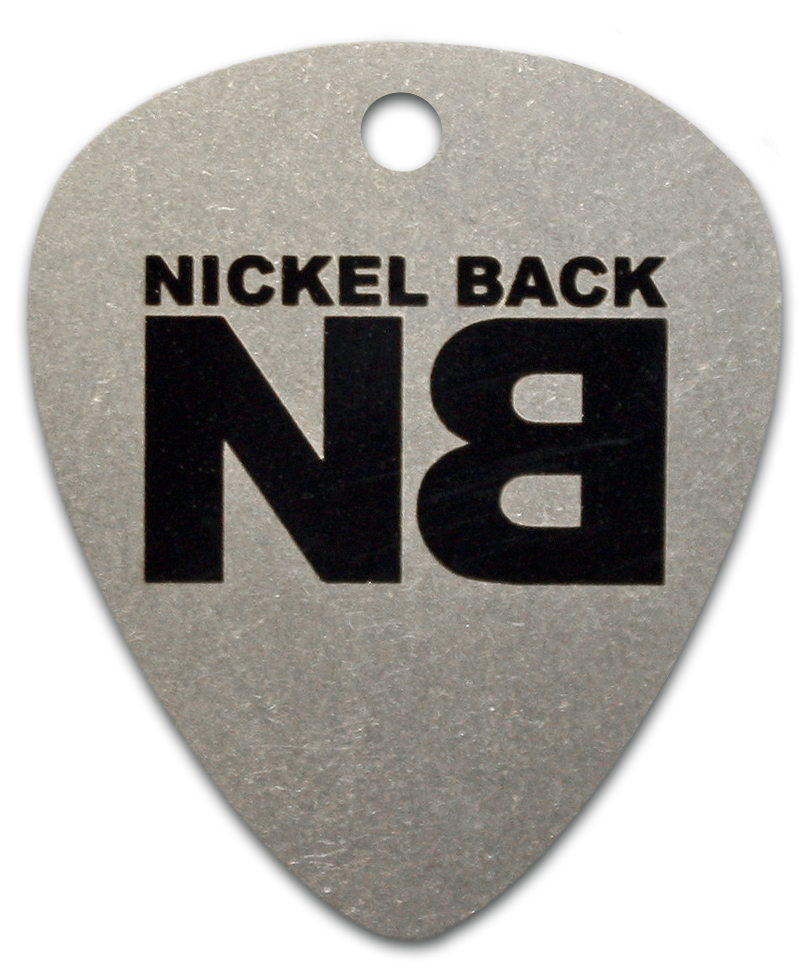 Кулон медиатор Nickelback - фото 1 - rockbunker.ru