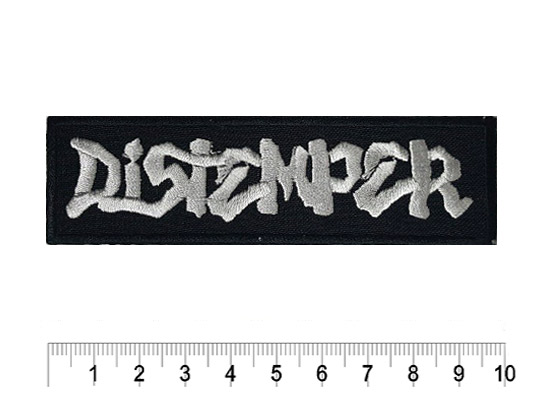 Нашивка Distemper - фото 1 - rockbunker.ru