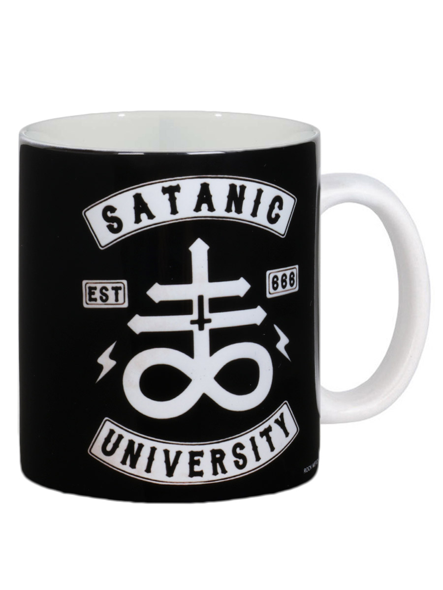 Кружка Satan University - фото 2 - rockbunker.ru