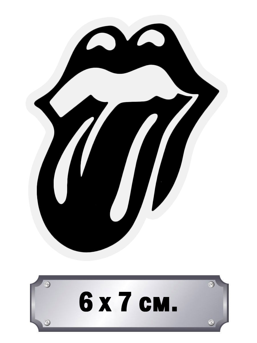 Стикер The Rolling Stones - фото 1 - rockbunker.ru