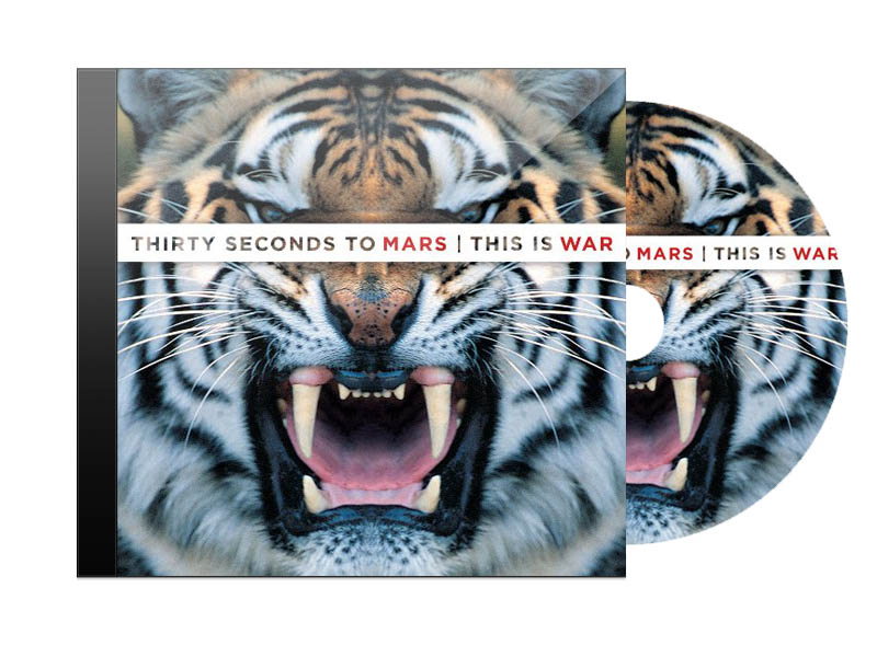 CD Диск 30 Seconds to Mars This is war - фото 1 - rockbunker.ru