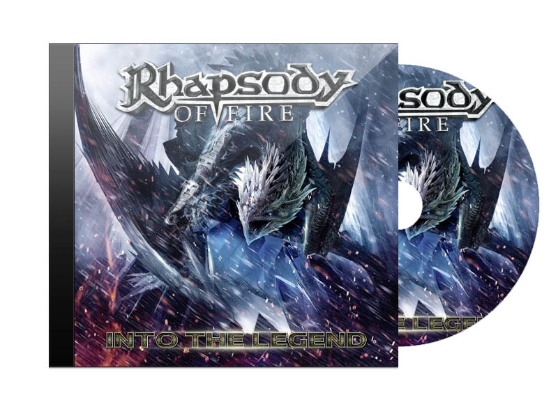 CD Диск Rhapsody Of Fire Into the Legend - фото 1 - rockbunker.ru
