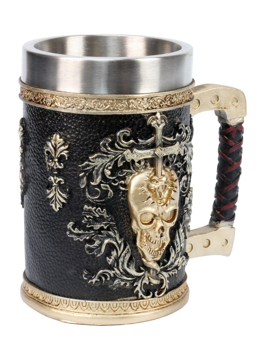 Кружка Nemesis Череп Винтажный - фото 1 - rockbunker.ru