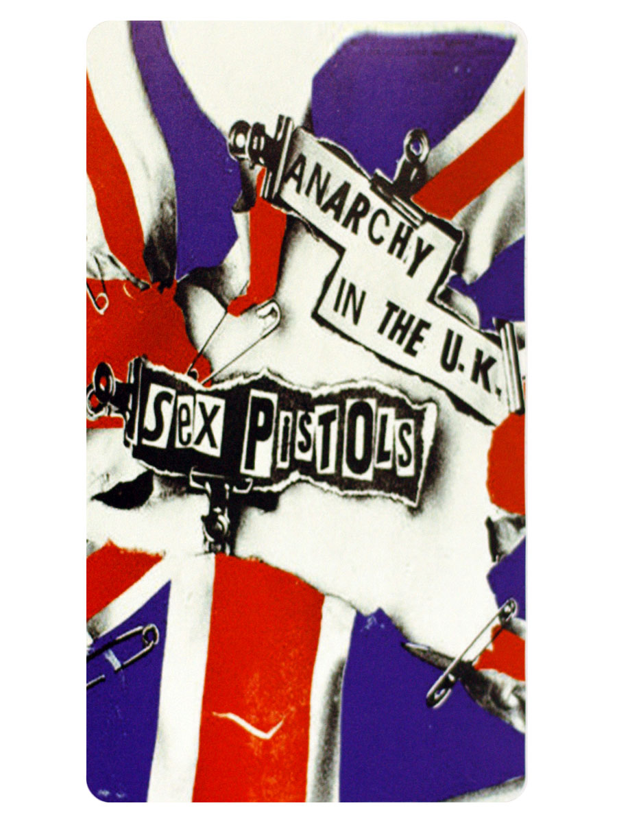 Наклейка-стикер Rock Merch Sex Pistols - фото 1 - rockbunker.ru