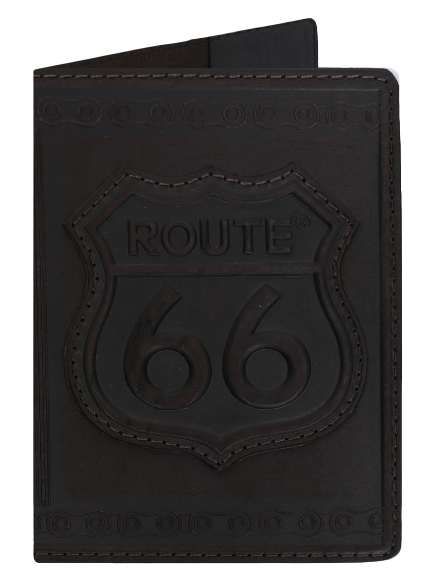 Обложка на паспорт Route 66 - фото 1 - rockbunker.ru