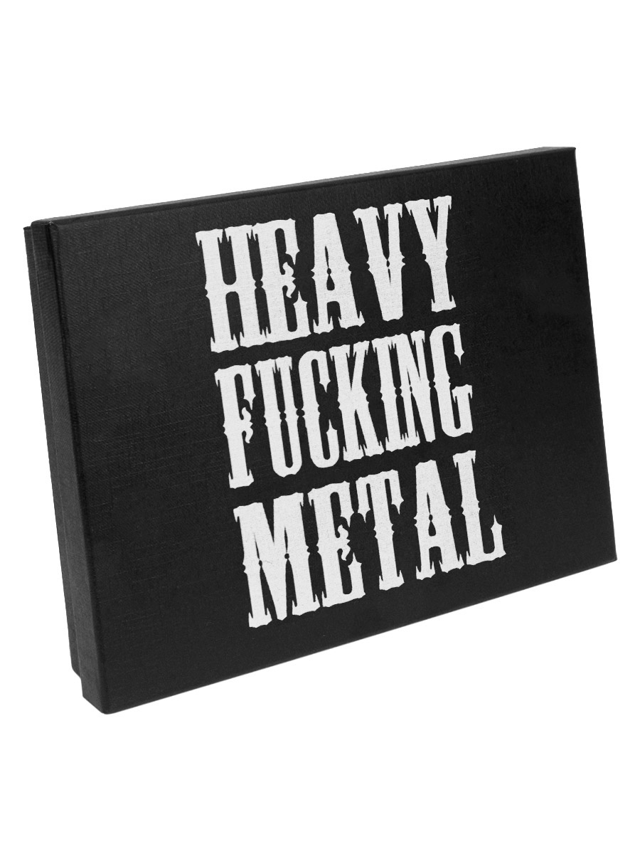 Подарочный набор RockMerch Heavy Fucking Metal - фото 2 - rockbunker.ru