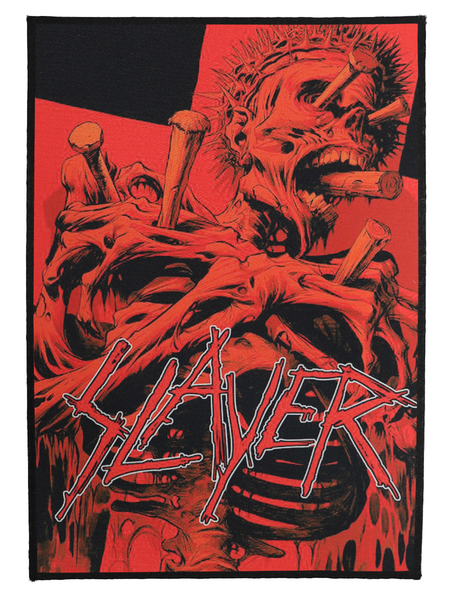 Нашивка на спину RockMerch Slayer - фото 1 - rockbunker.ru