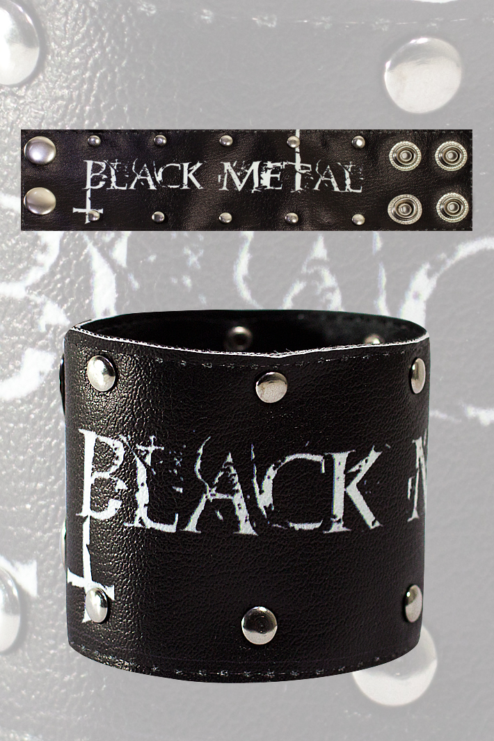 Браслет Black Metal - фото 1 - rockbunker.ru