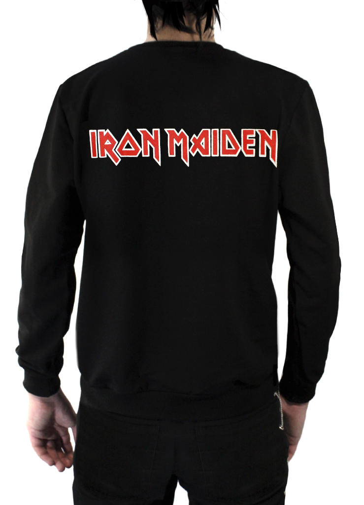 Свитшот RockMerch Iron Maiden The Trooper мужской - фото 2 - rockbunker.ru