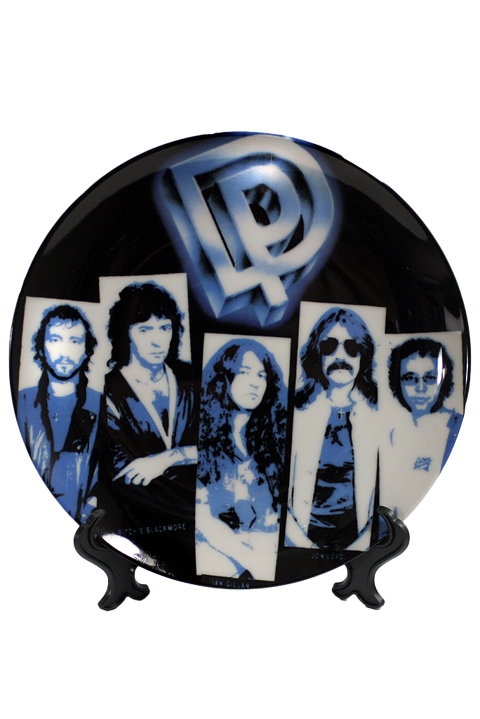 Тарелка Deep Purple - фото 1 - rockbunker.ru