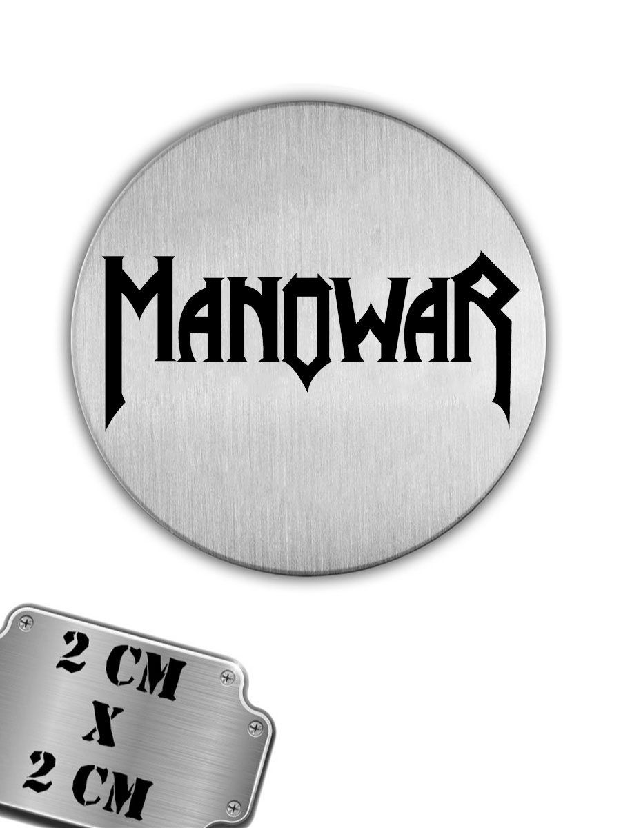Значок-пин Manowar - фото 1 - rockbunker.ru