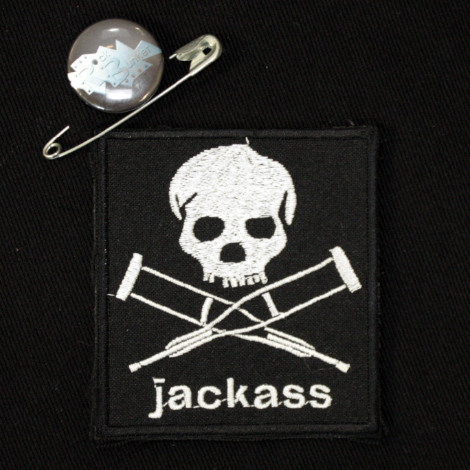 Нашивка Jackass - фото 1 - rockbunker.ru