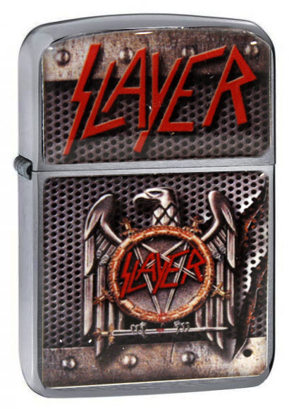 Зажигалка RockMerch Slayer - фото 1 - rockbunker.ru