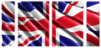 Обложка Флаг Великобритании для паспорта - фото 1 - rockbunker.ru
