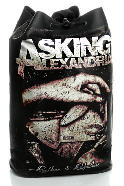Торба Asking Alexandria из кожзаменителя - фото 1 - rockbunker.ru