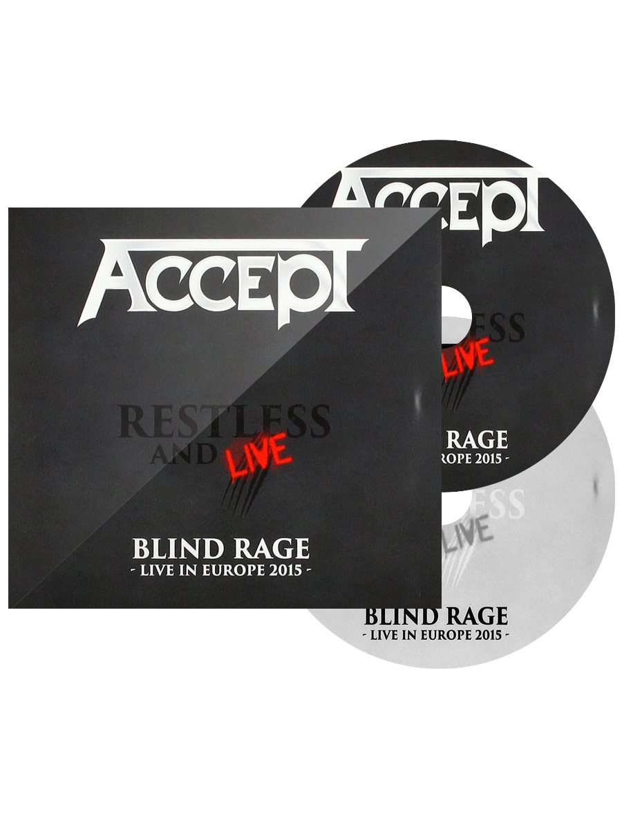 CD Диск Accept Restless and Wild Blind Rage  Over Europe - фото 1 - rockbunker.ru