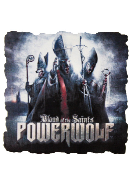 Наклейка-стикер PowerWolf - фото 1 - rockbunker.ru