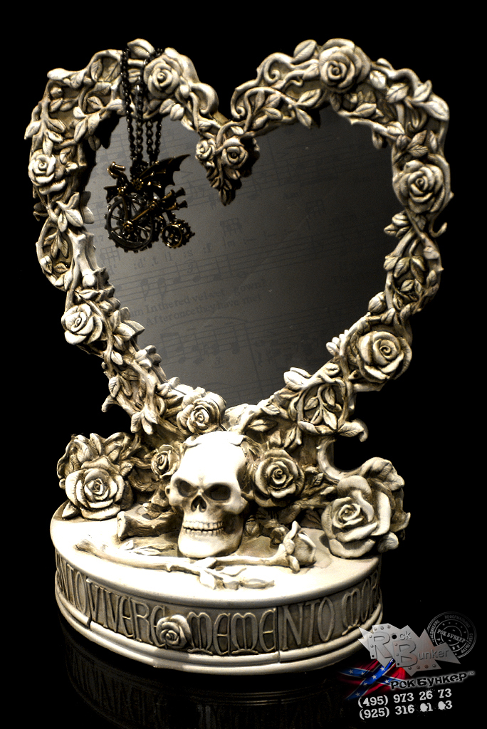 Настольное зеркало Alchemy Gothic V18 Oracle of Narcissus - фото 3 - rockbunker.ru