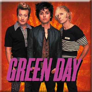 Магнит RockMerch Green Day - фото 1 - rockbunker.ru