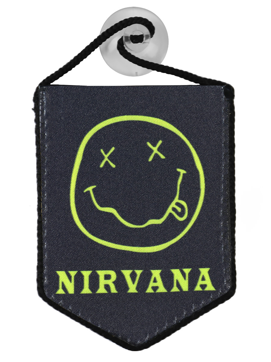 Вымпел Nirvana - фото 1 - rockbunker.ru