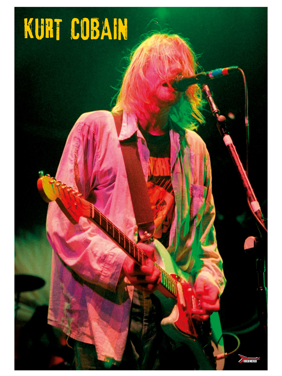 Плакат Kurt Cobain - фото 1 - rockbunker.ru