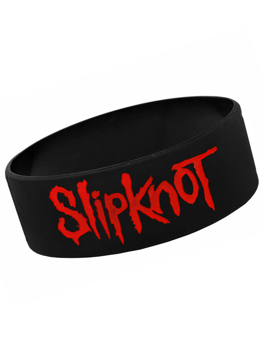 Браслет силиконовый Slipknot - фото 1 - rockbunker.ru