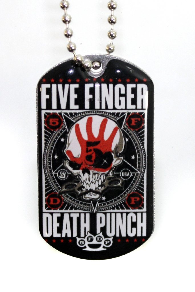 Жетон RockMerch 5 Finger Death Punch - фото 1 - rockbunker.ru